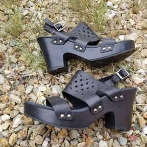 Korks by Kork Ease Platform Sandals Sz 38/7